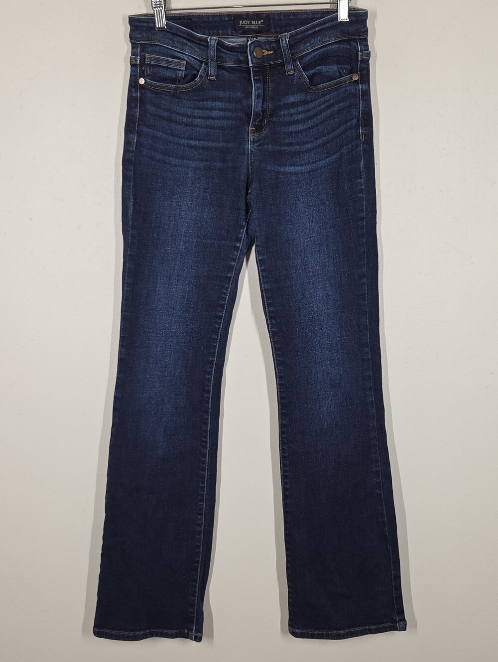 Judy Blue Dark Wash Bootcut Jeans JB82361 7/28 Stretch Mid Rise